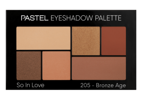 PASTEL EYESHADOW PALETTE SO IN LOVE 205 BRONZE AGE