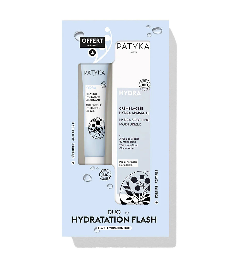 [3700591969119] PATYKA HYDRA COFFRET CREME LACTEE 40ML +GEL YEUX HYDRATANT DEFATIGANT 15ML OFFERT
