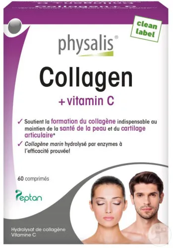[5412360011674] PHYSALIS COLLAGEN + VIT C - 60 COMPRIMES