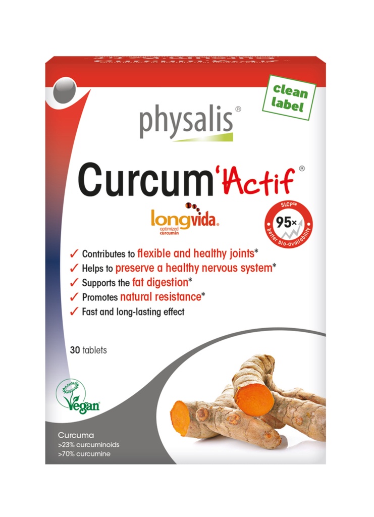 [5412360011490] PHYSALIS CURCUM'ACTIF - 30 COMPRIMES