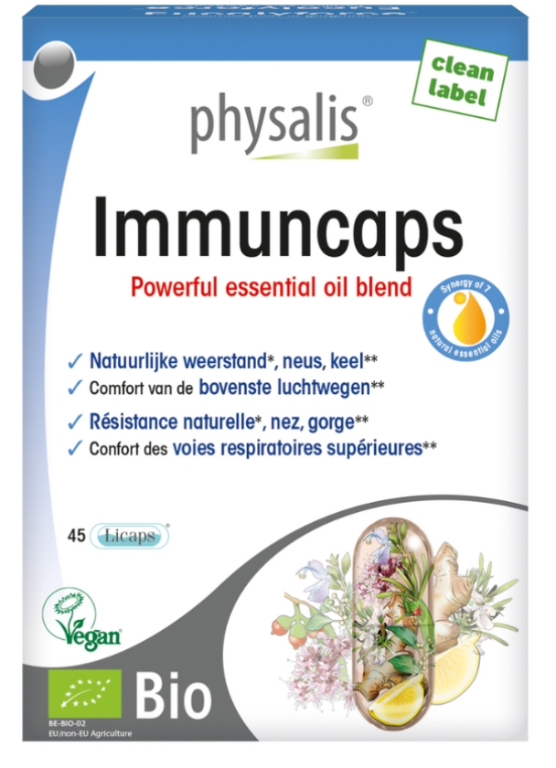 [5412360020119] PHYSALIS IMMUNCAPS - 45 CAPSULES