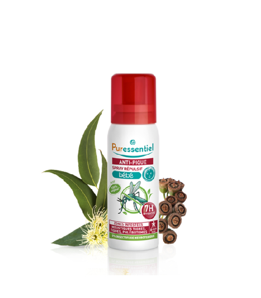 [3401560265729] PURESSENTIEL ANTI-PIQUE SPRAY REPULSIF BEBE 7H 60ML