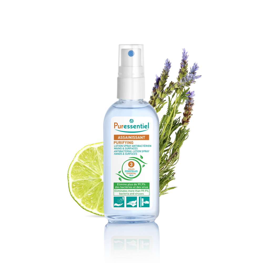 PURESSENTIEL ASSAINISSANT LOTION SPRAY ANTI-BACTERIEN 80ML