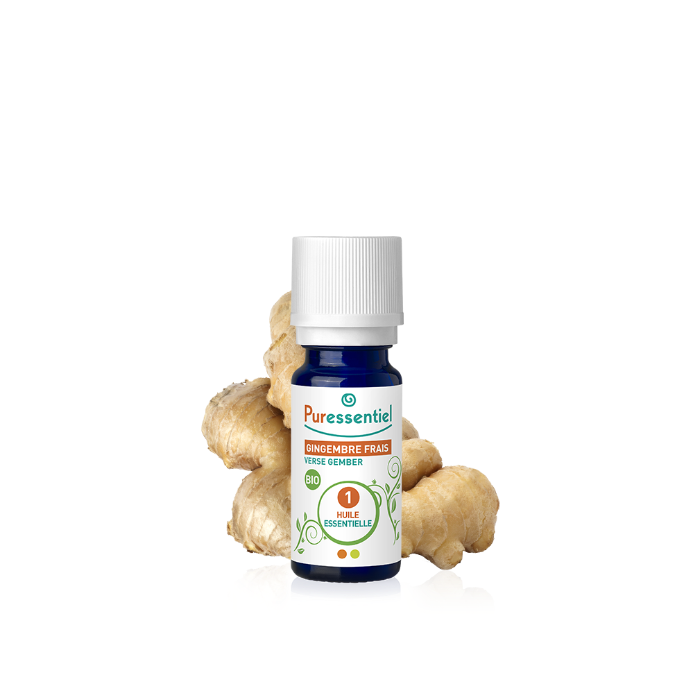 PURESSENTIEL HUILE ESSENTIELLE GINGEMBRE FRAIS BIO 5ML