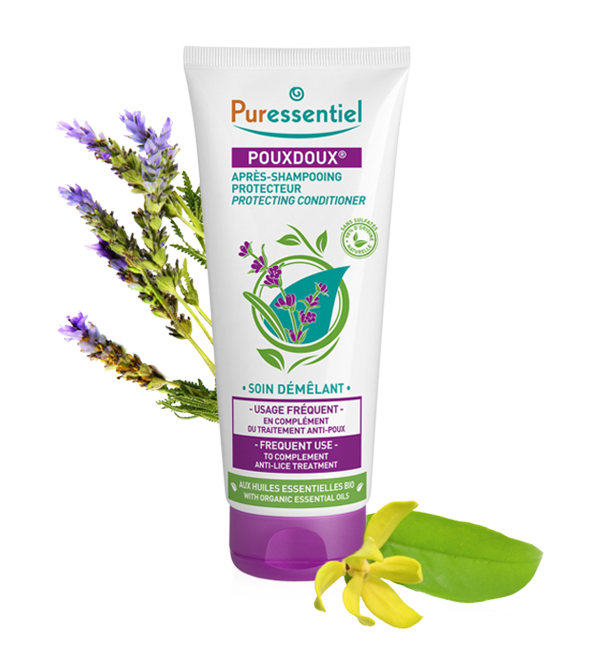 [3401560265651] PURESSENTIEL POUXDOUX APRES SHAMPOOING PROTECTEUR 200ML