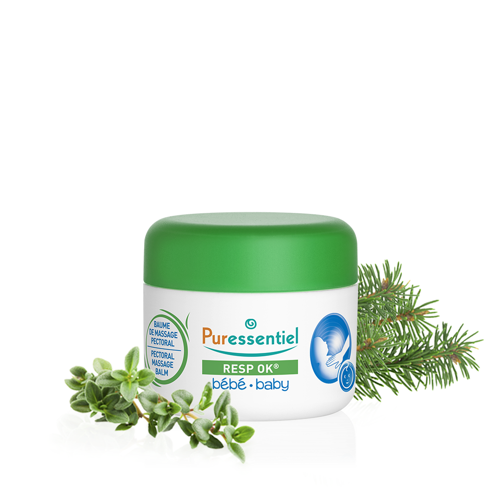 PURESSENTIEL RESP OK BAUME DE MASSAGE PECTORAL BEBE 30ML