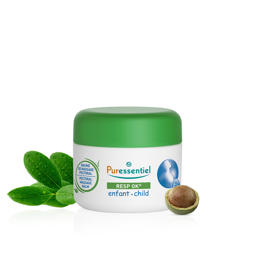 PURESSENTIEL RESP OK BAUME DE MASSAGE PECTORAL ENFANT 60ML