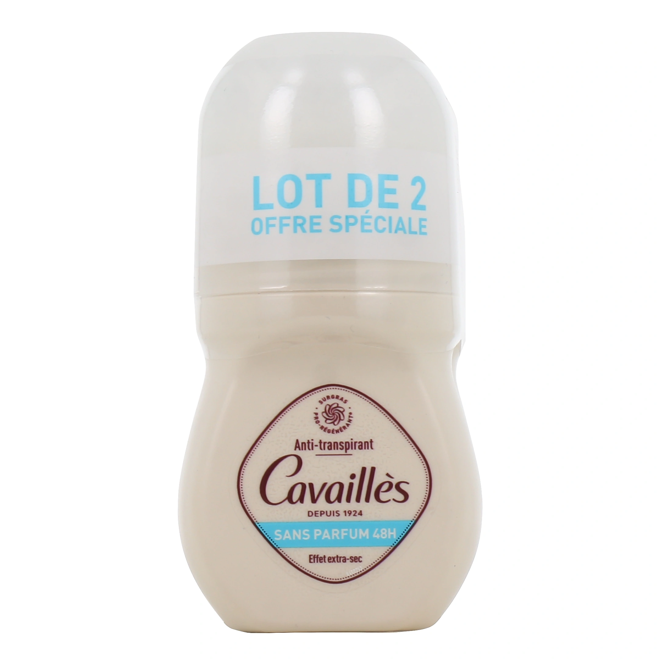 [3596490006853] ROGE CAVAILLES PACK ANTI-TRANSPIRANT SANS PARFUM 48H ROLL-ON 2*50ML
