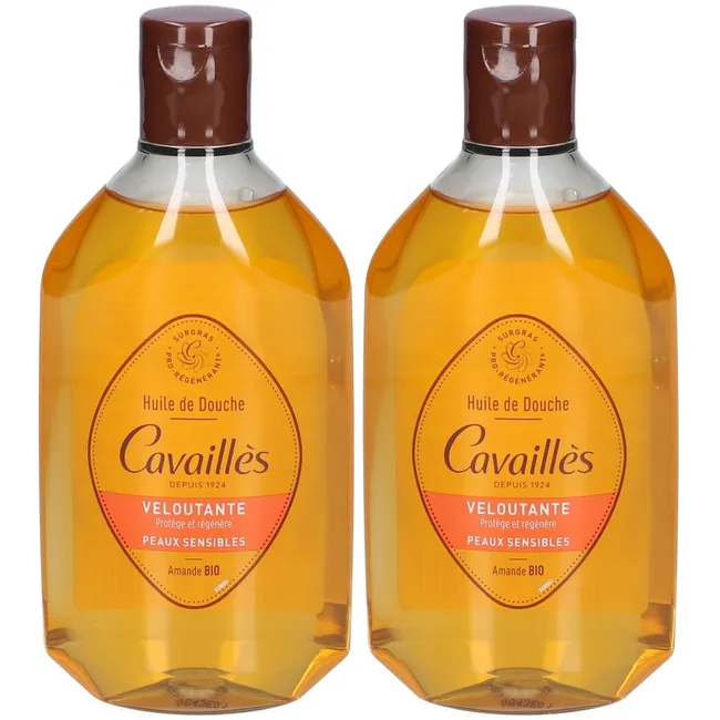 [3346020081191] ROGE CAVAILLES PACK HUILE DE DOUCHE VELOUTANTE 2*750ML