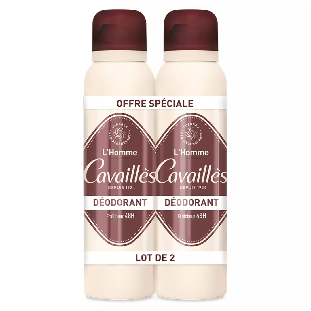 [3596490006884] ROGE CAVAILLES PACK L'HOMME DEODORANT SPRAY 2*150ML