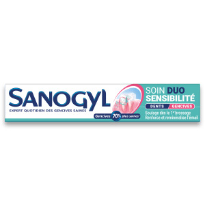 [3346029401938] SANOGYL DENTIFRICE SOIN DUO SENSIBILITE DENTS ET GENCIVES 75ML