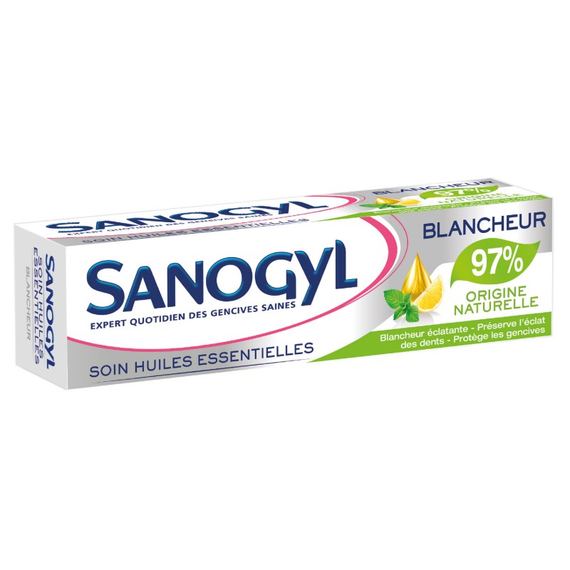 [3346029400870] SANOGYL DENTIFRICE SOIN HUILES ESSENTIELLES BLANCHEUR 75ML