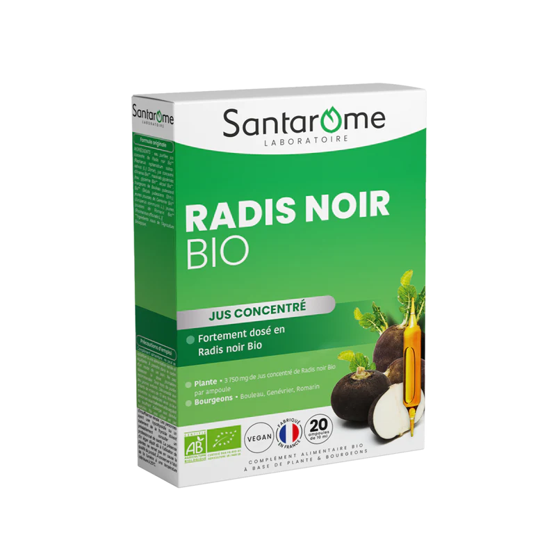 [3455540002460] SANTAROME ARTICHAUT RADIS NOIR BIO - 20*10ML