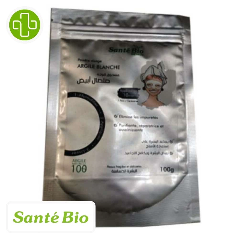 SANTE BIO ARGILE BLANCHE 100G