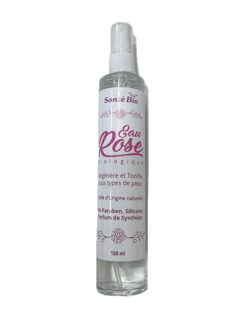 [6118052122220] SANTE BIO EAU DE ROSE EN VERRE 100ML