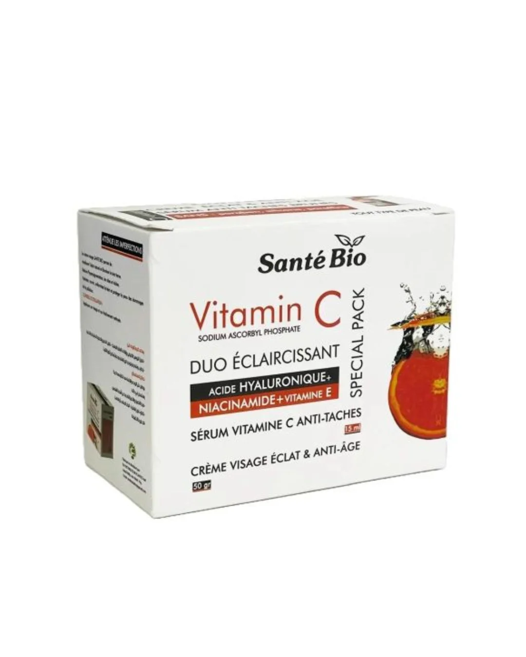 SANTE BIO VITAMINE C SERUM 15ML + CREME 50GM