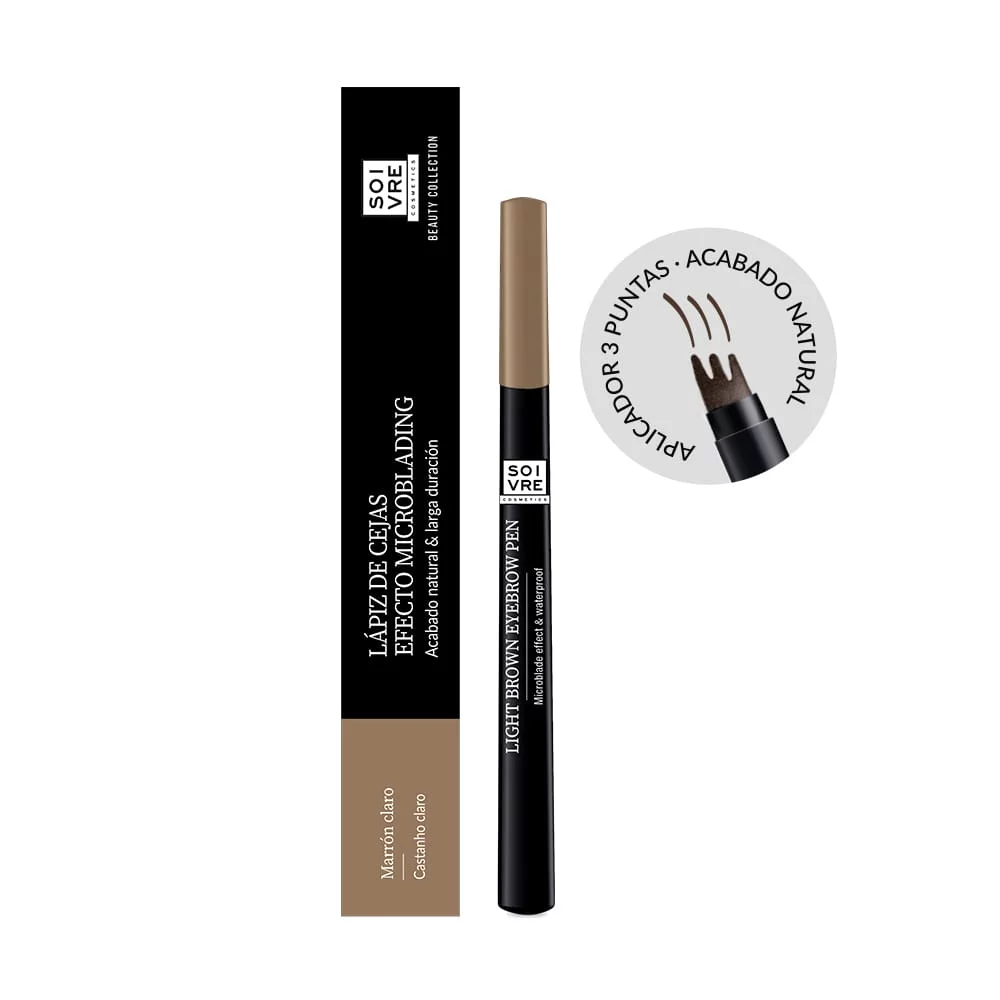 [8436536893816] SOIVRE CRAYON A SOURCILS MARRON CLAIR 1.1ML