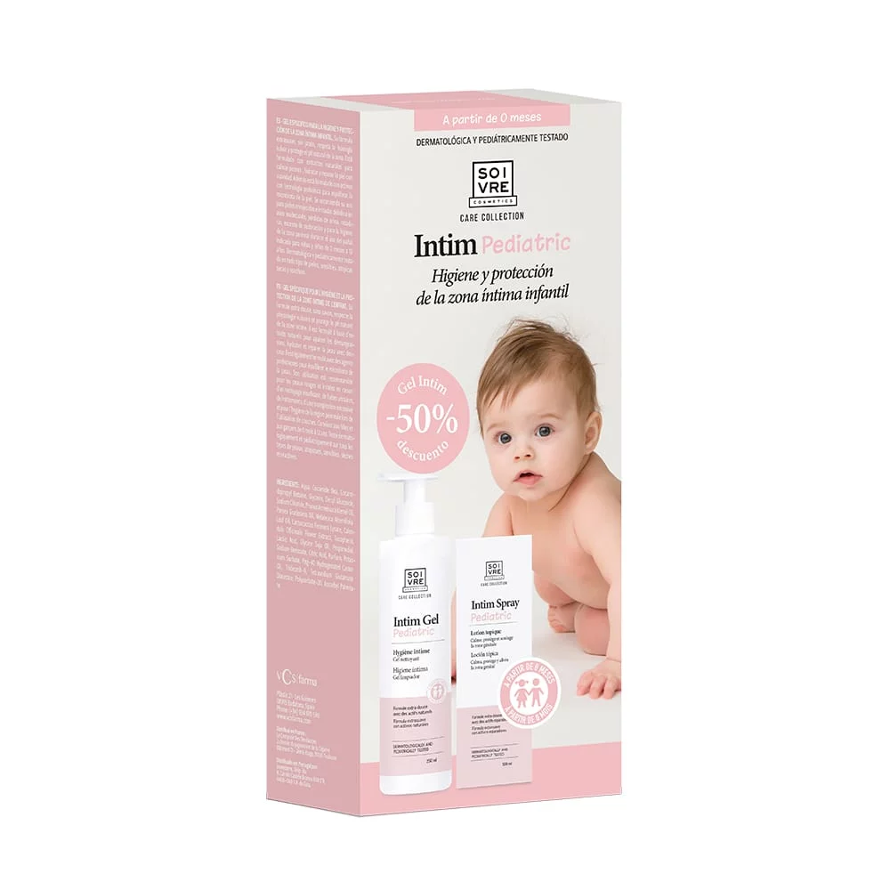 [8436536894493] SOIVRE PACK INTIM PEDIATRIC GEL 250ML + SPRAY 100ML