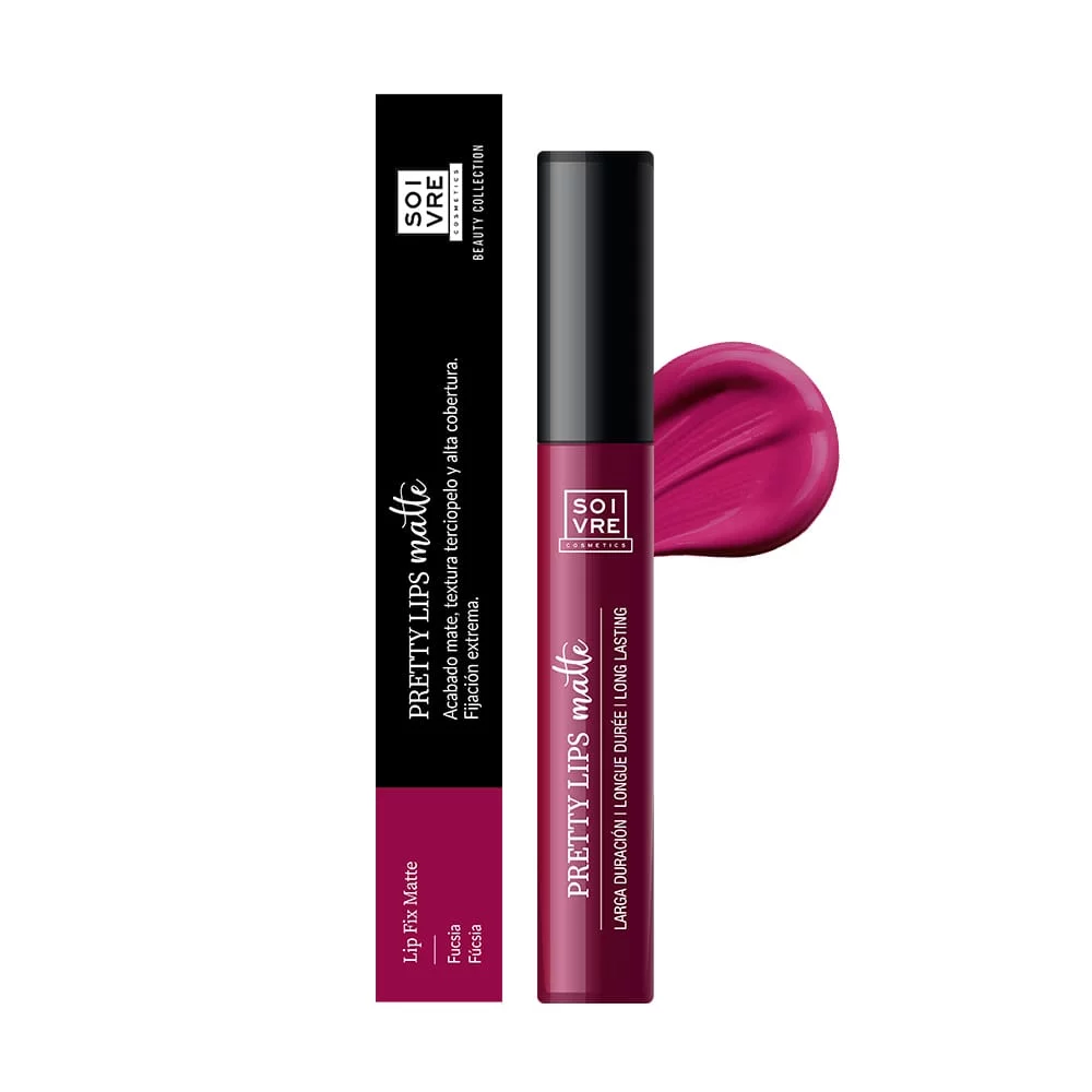 [8436536894660] SOIVRE PRETTY LIPS MATTE FUSCHIA 5ML