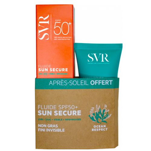 [3662361002665] SVR SUN SECURE PACK FLUIDE SPF50+ 50ML + LAIT APRES SOLEIL 50ML OFFERT