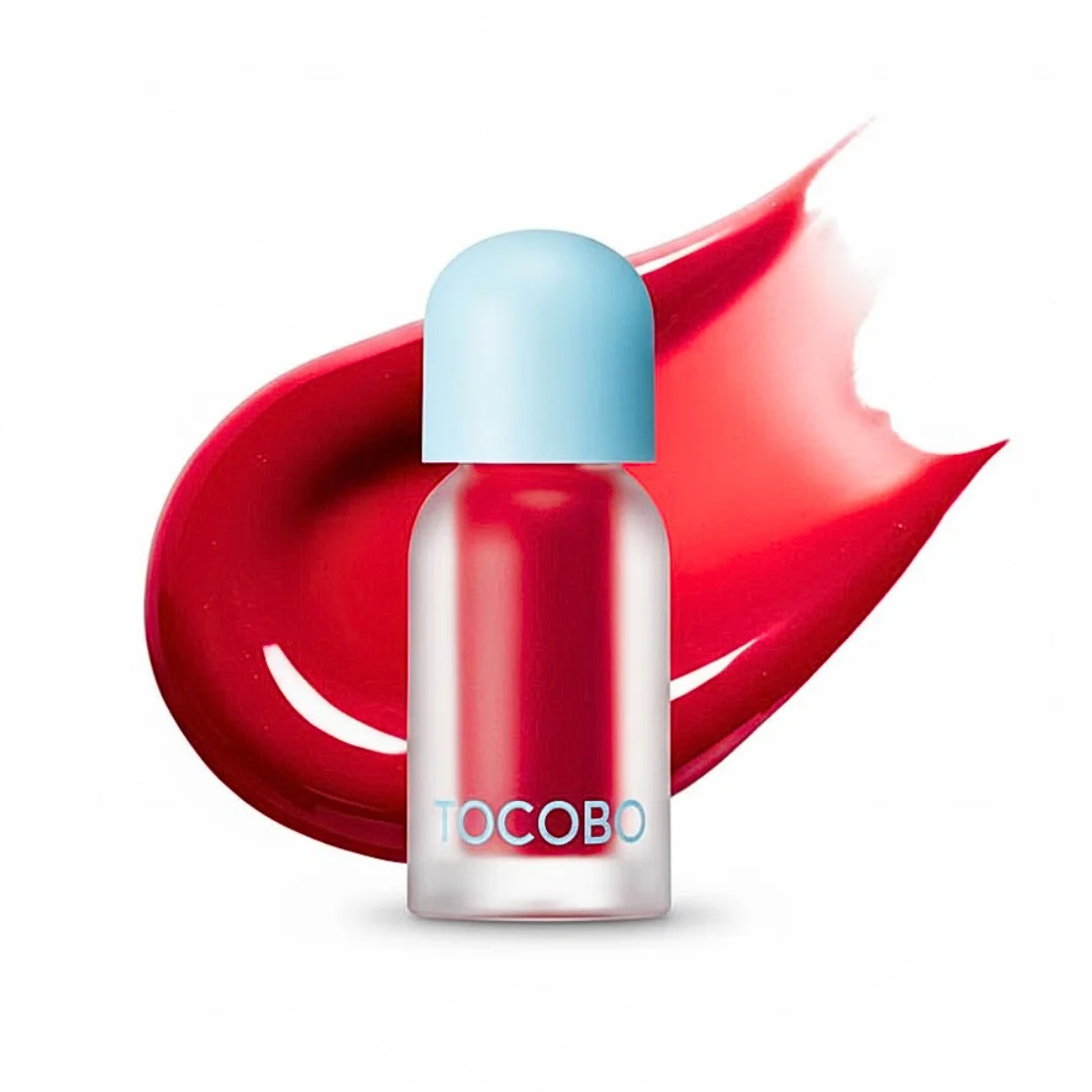 [8809835061468] TOCOBO JUICY BERRY PLUMPING LIP OIL 01 CHILL RED 4G