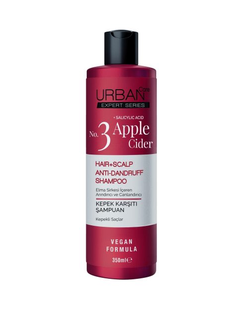 URBAN CARE APPLE CIDER ET SALICYLIC ACID N°3 HAIR+SCALP ANTI-DANDRUFF SHAMPOO 350ML