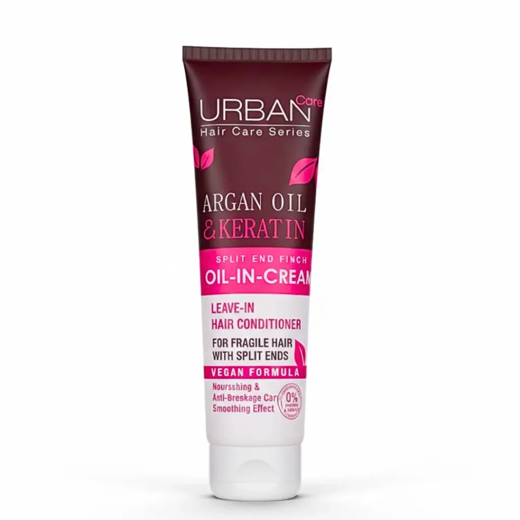 URBAN CARE ARGAN OIL ET KERATIN OIL-IN-CREAM 150ML