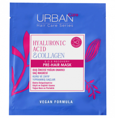 URBAN CARE HYALURONIC ACID ET COLLAGEN PRE-WASH HAIR MASK 50ML