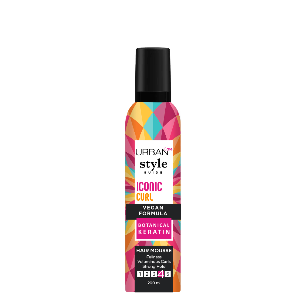 URBAN CARE STYLE GUIDE ICONIC CURL HAIR MOUSSE 200ML
