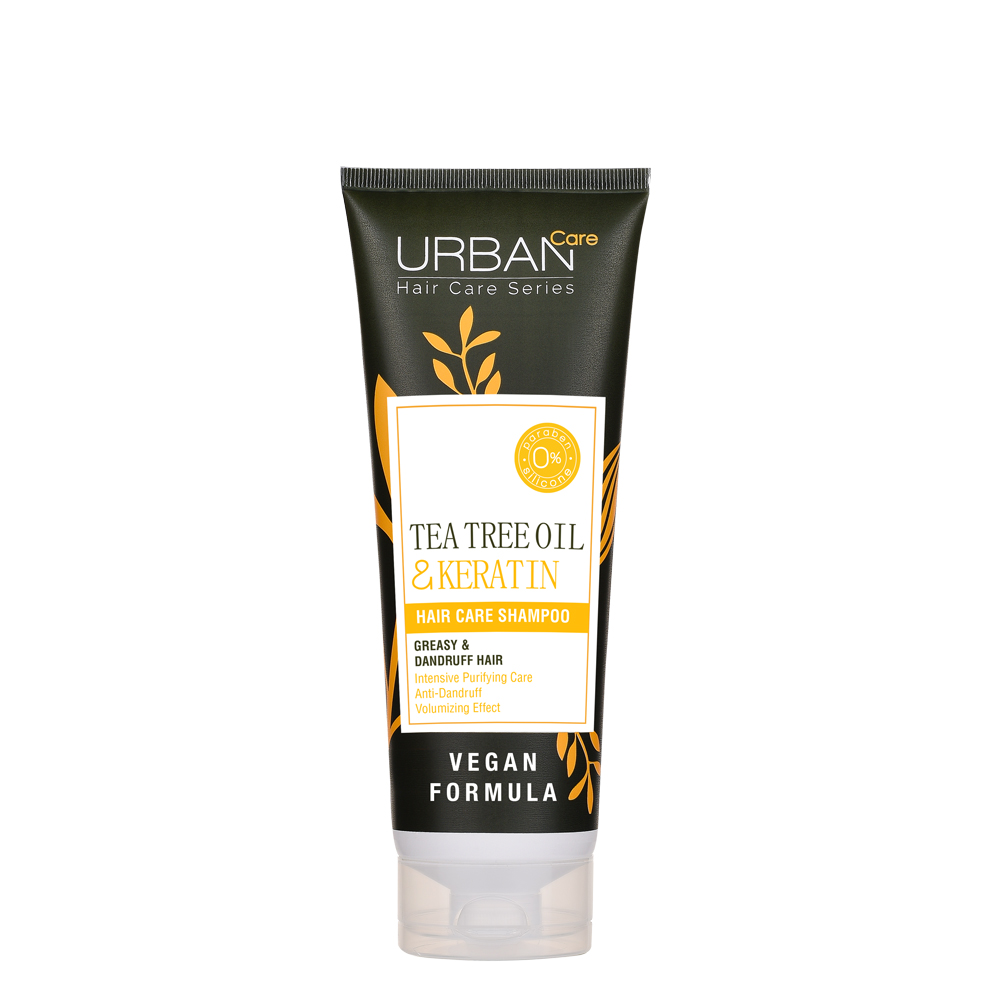 URBAN CARE TEA TREE OIL ET KERATIN SHAMPOO 250ML