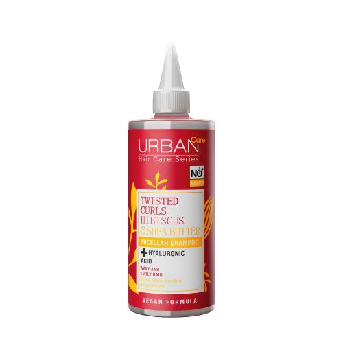 [8680690706691] URBAN CARE TWISTED CURLS HIBISCUS ET SHEA BUTTER MICELLAR SHAMPOO 340ML