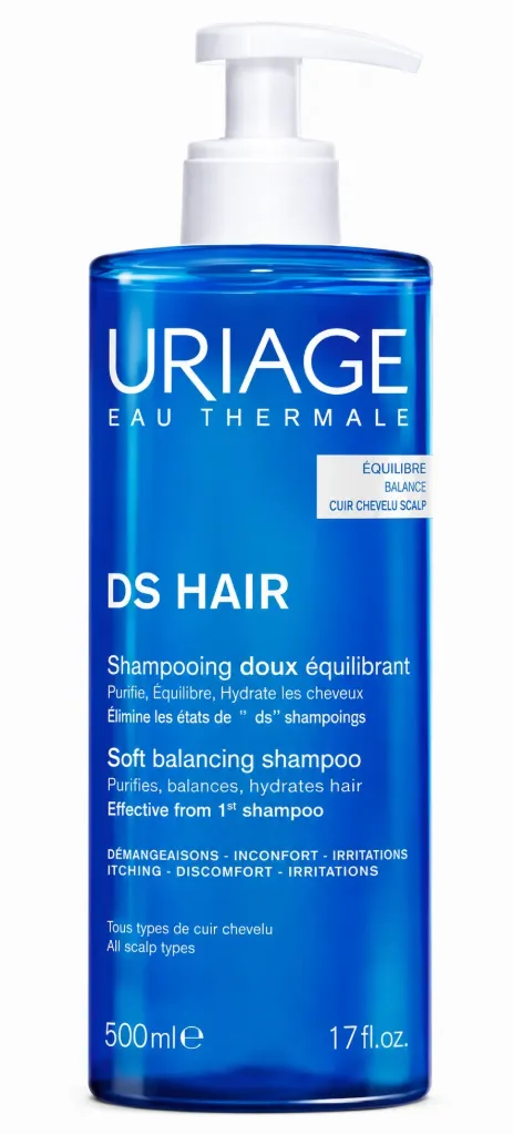 URIAGE DS HAIR SHAMPOOING DOUX EQUILIBRANT 500ML
