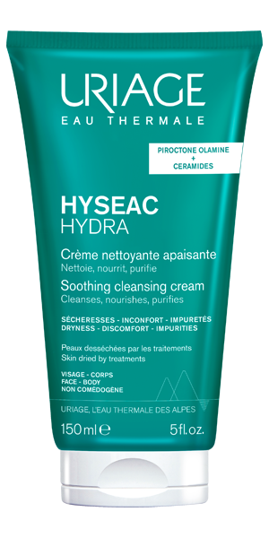 URIAGE HYSEAC HYDRA CREME NETTOYANTE APAISANTE 150ML