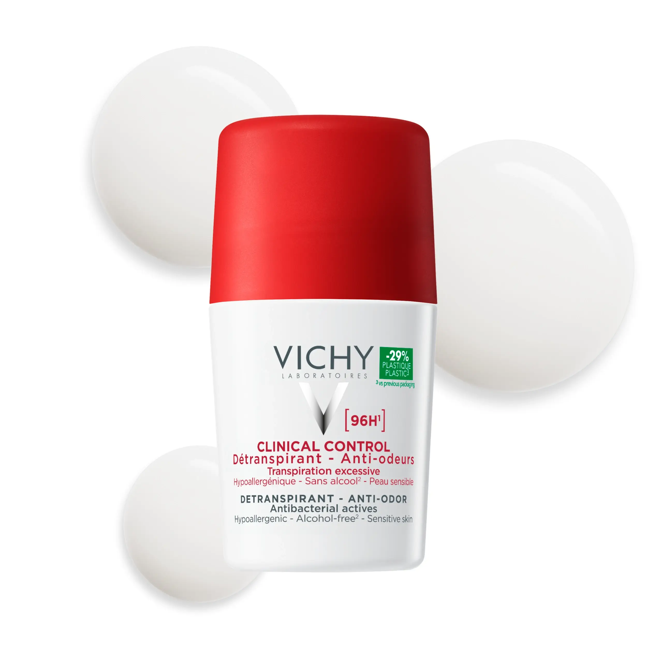 [3337875804431] VICHY DEODORANT CLINICAL CONTROL 96H ROLL-ON 50ML