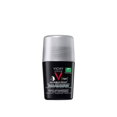 [3337875894234] VICHY HOMME DEODORANT 72H INVISIBLE RESIST ROLL-ON 50ML