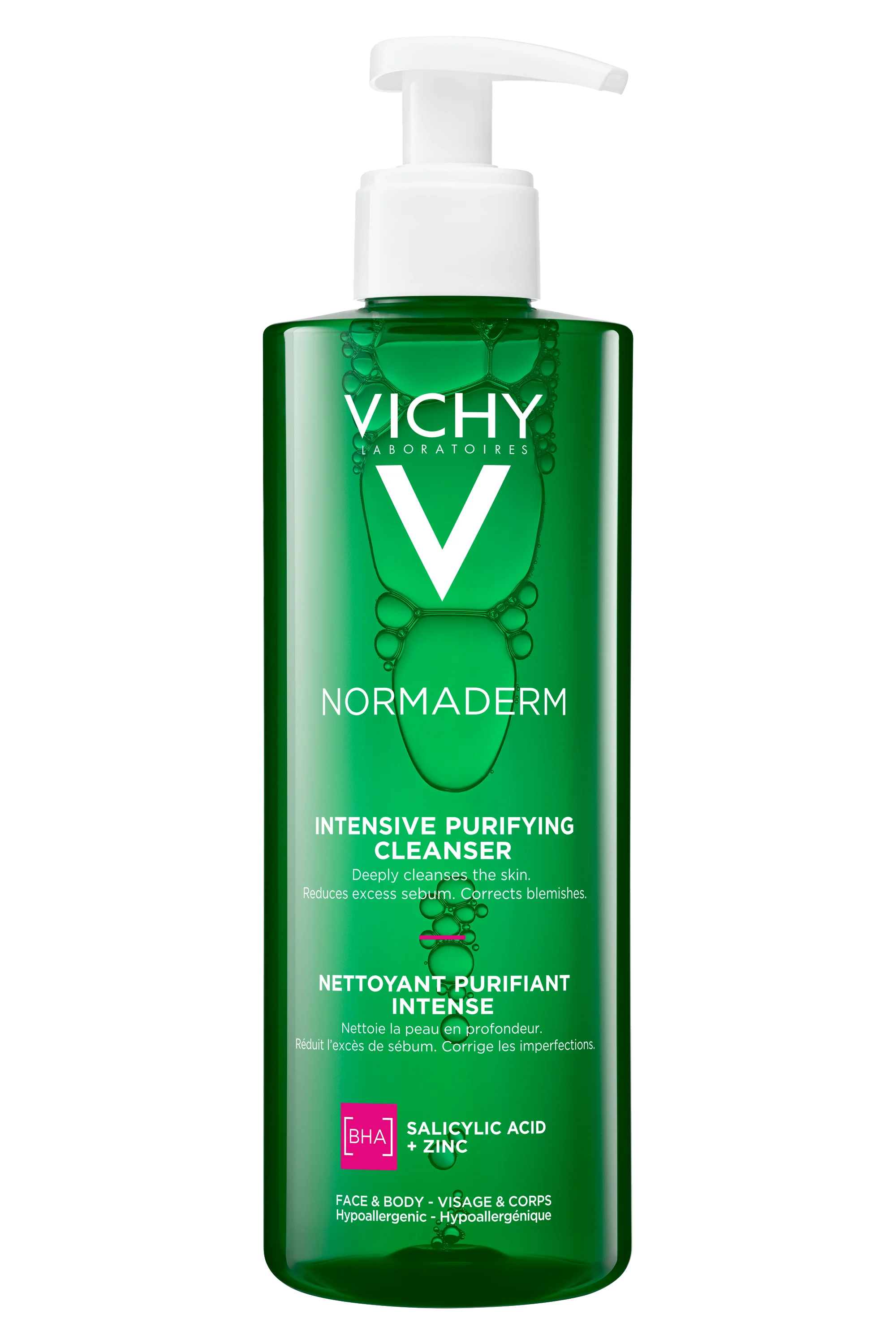 [3337875663083] VICHY NORMADERM GEL NETTOYANT PURIFIANT INTENSE 400ML
