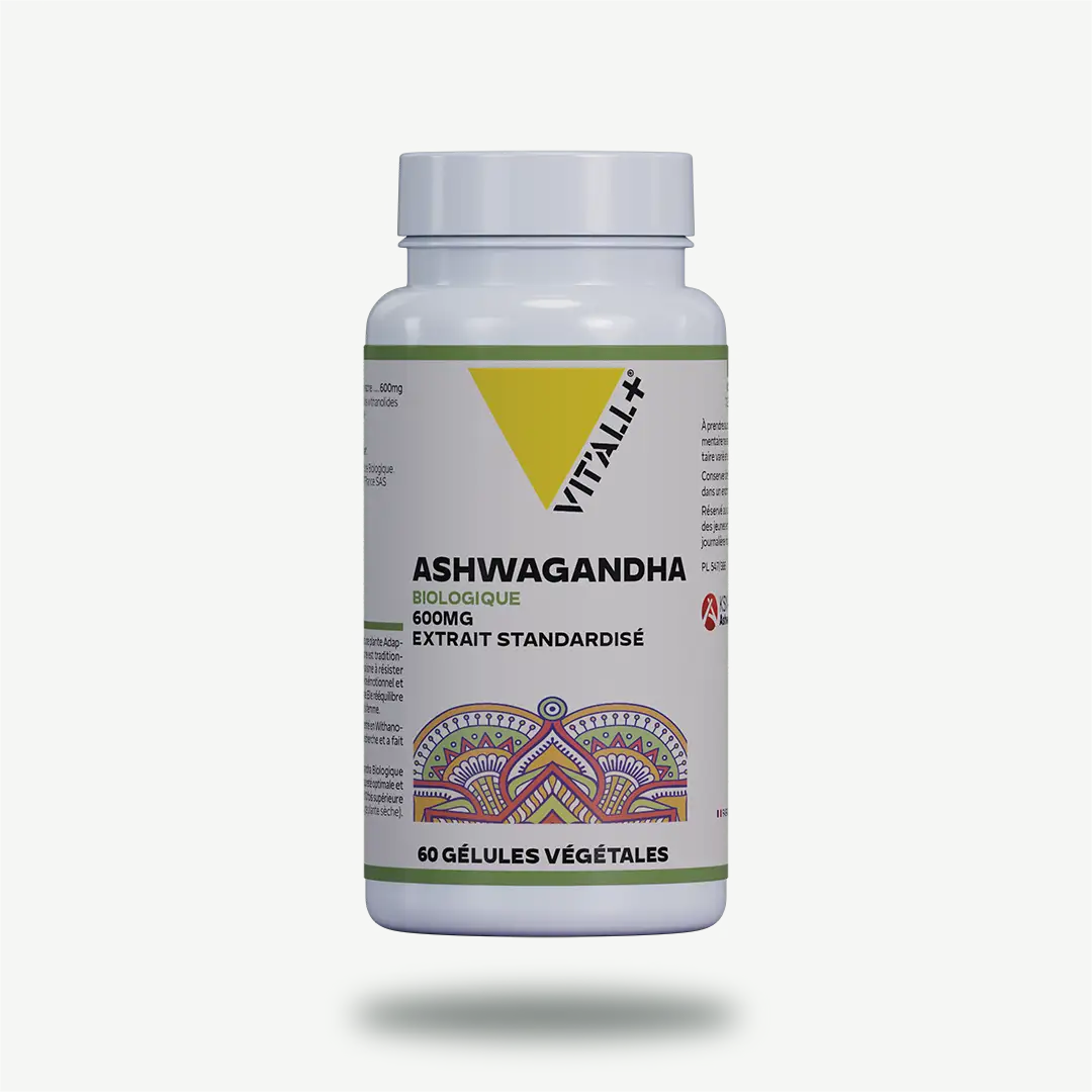 [3700195621253] VITALL+ ASHWAGANDHA BIO 600MG - 60 GELULES