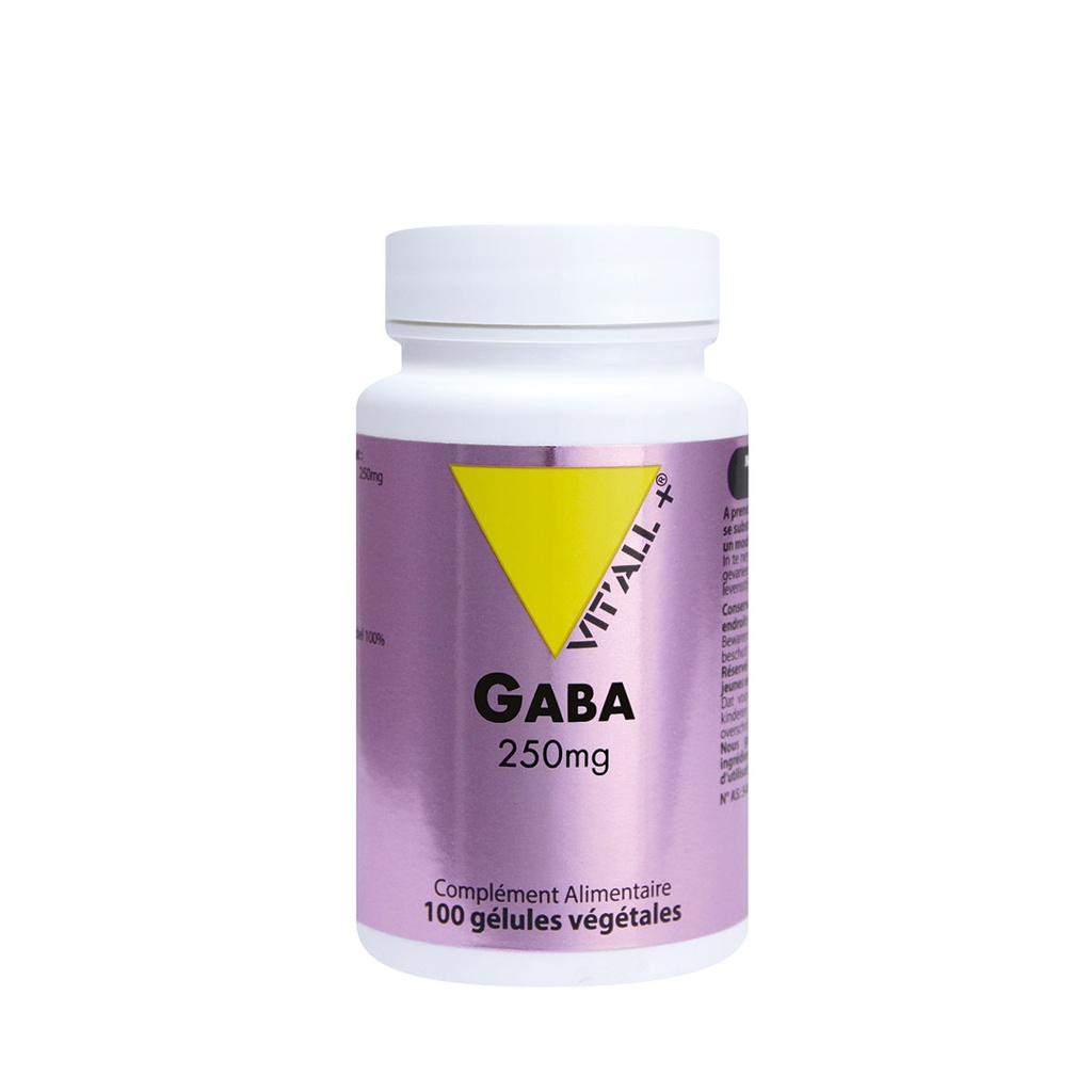 [3700195660078] VITALL+ GABA 250MG - 100 GELULES