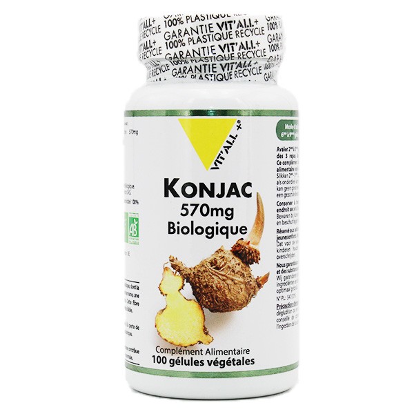 [3700195607691] VITALL+ KONJAC BIO 570MG - 100 GELULES