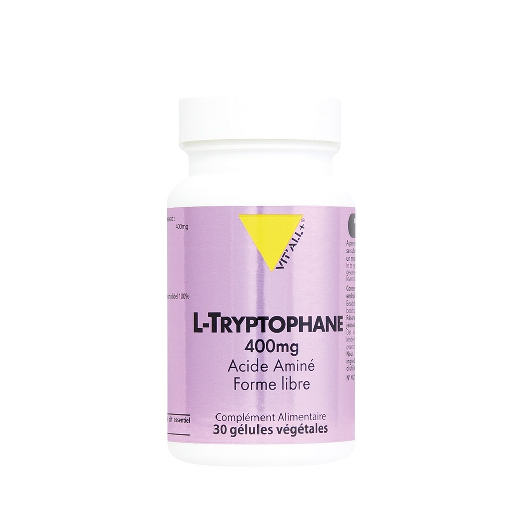 [3700195662034] VITALL+ L-TRYPTOPHANE 400MG - 30 GELULES