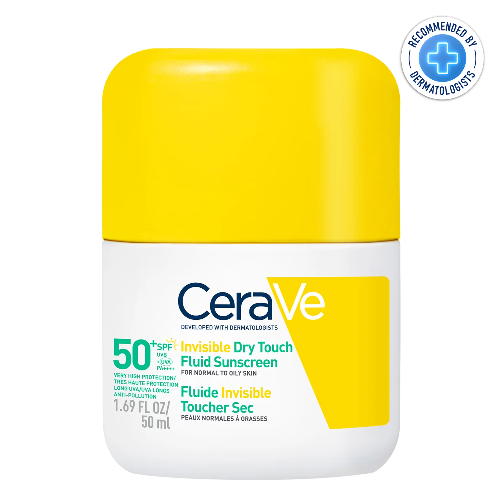 [3337875945622] CERAVE FLUIDE INVISIBLE TOUCHER SEC SPF50+ 50ML