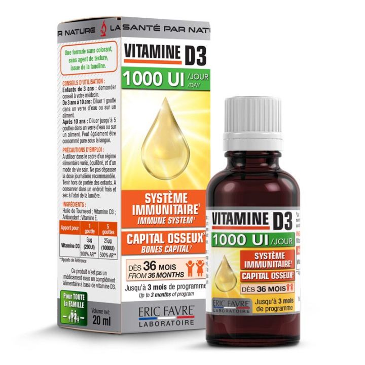 ERIC FAVRE VITAMINE D3 - 20ML