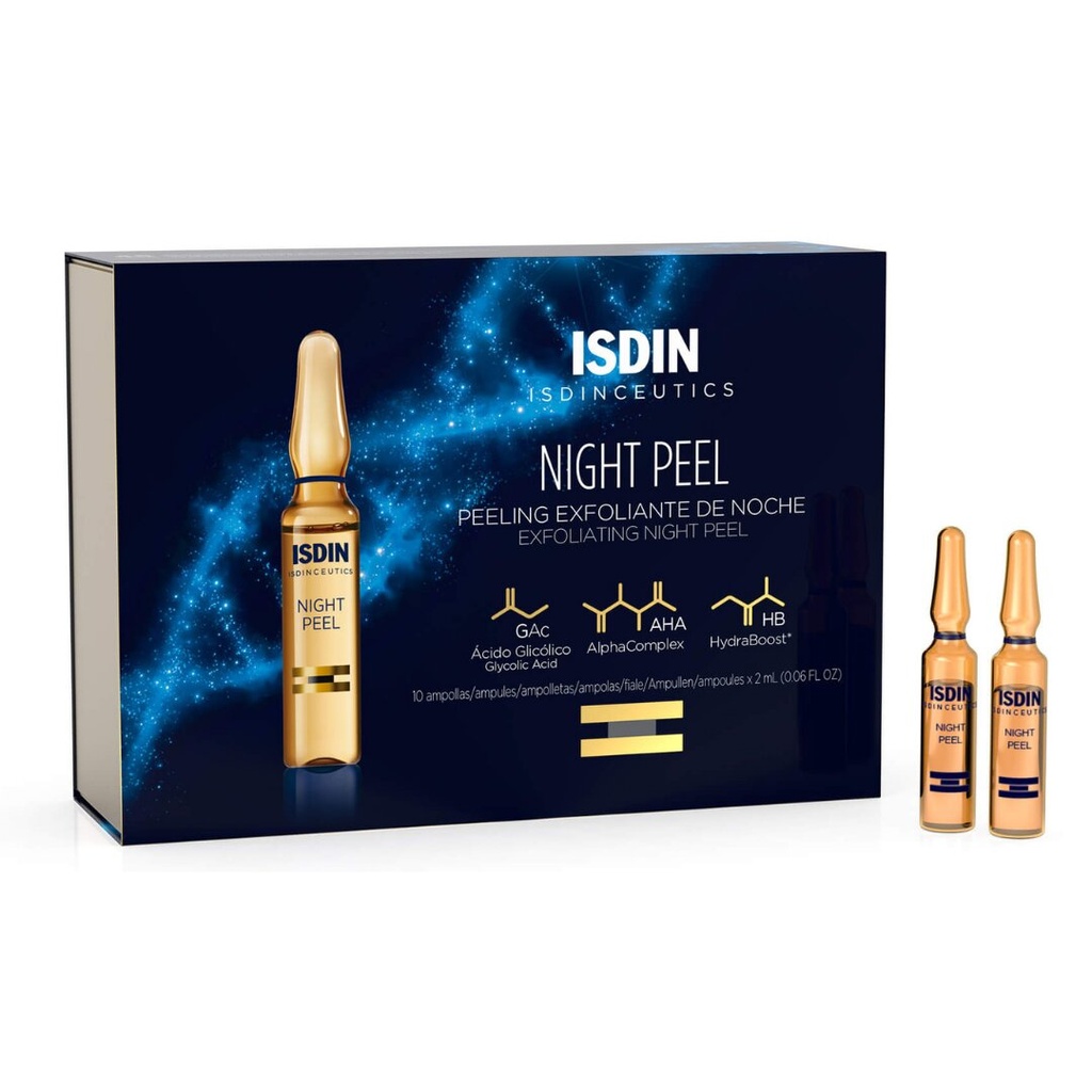 ISDIN NIGHT PEEL 10 AMPOULES
