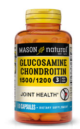 MASON NATURAL GLUCOSAMINE CHONDROITIN 1500/12000MG 60 CAPSULES