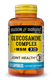 MASON NATURAL GLUCOSAMINE COMPLEX + MSM 90 CAPSULES