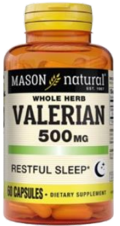 MASON NATURAL VALERIAN 500MG 60 CAPSULES