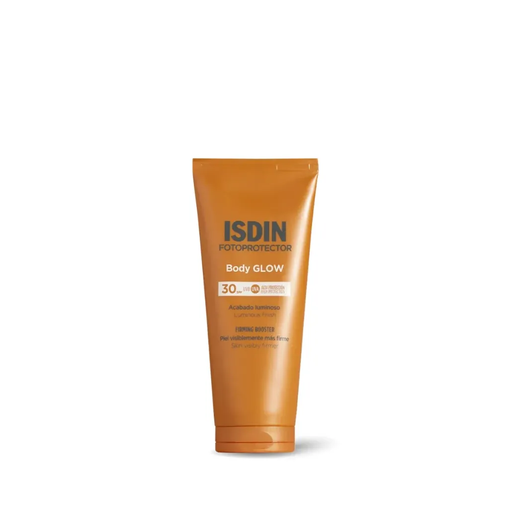 [8429420311404] ISDIN SOLAIRE FOTOPROTECTOR BODY GLOW SPF30 200ML