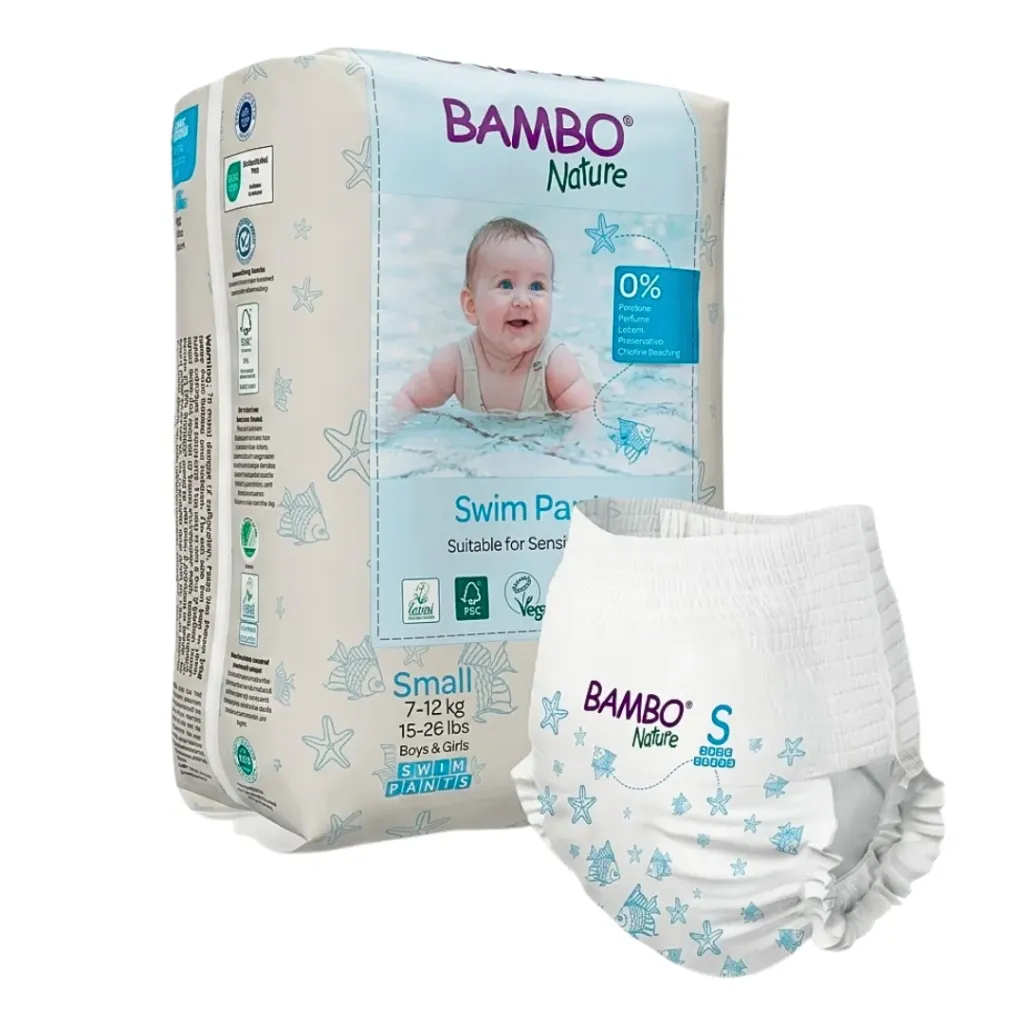 BIO LIFE BAMBO NATURE SWIM PANTS S 7-12KG 12U