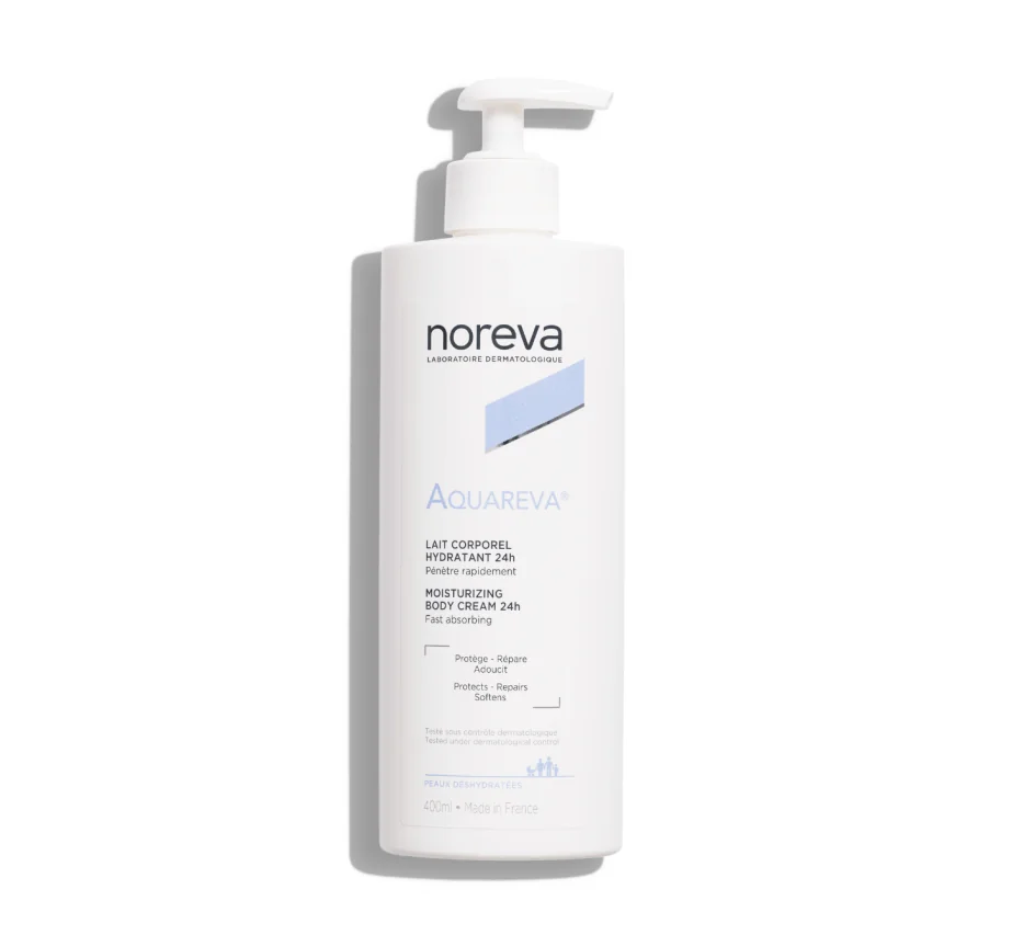 [3401351478482] NOREVA AQUAREVA LAIT CORPOREL HYDRATANT 24H 400ML