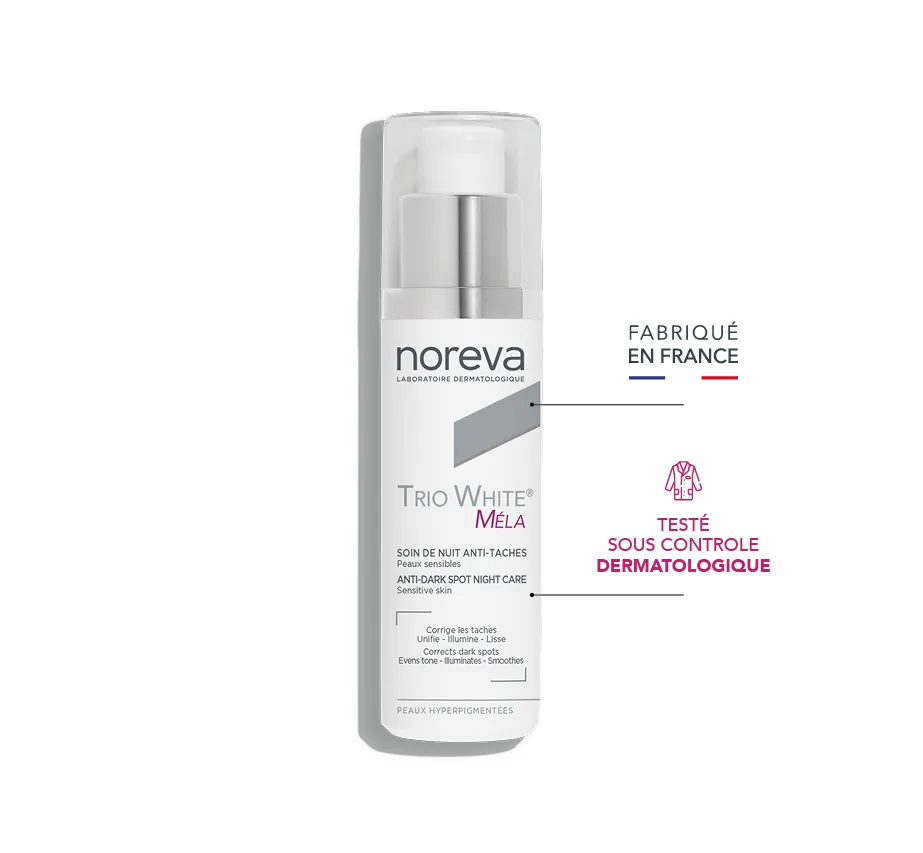 [3571940005419] NOREVA TRIO WHITE MELA SOIN DE NUIT ANTI-TACHES 50ML